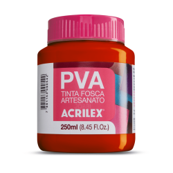 Pintura para Artesanía PVA Cerámica 250ml, ACRILEX