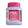 Pintura para Artesanía PVA Lila 250ml, ACRILEX