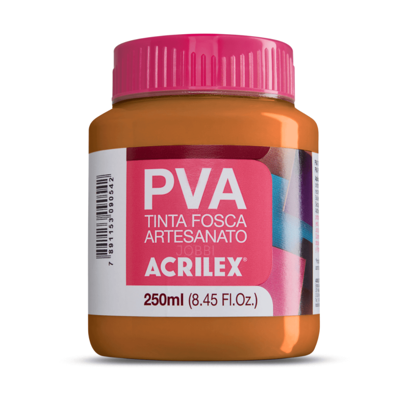 Pintura para Artesanía PVA Marrón 250ml, ACRILEX