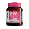 Pintura para Artesanía PVA Marrón Oscuro 250ml, ACRILEX