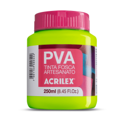 Pintura para Artesanía PVA Verde Manzana 250ml, ACRILEX