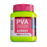 Pintura para Artesanía PVA Verde Manzana 250ml, ACRILEX