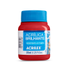 Pintura Acrílica Brillante 37ML, Rojo Fuego - ACRILEX