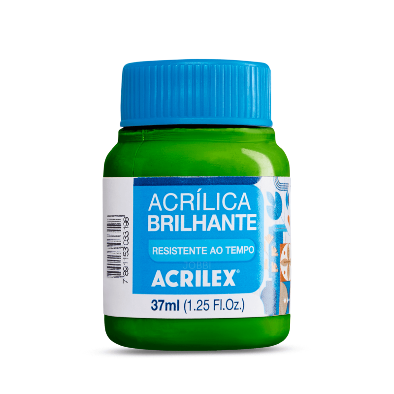 Pintura Acrílica Brillante 37ML, Verde Musgo - ACRILEX