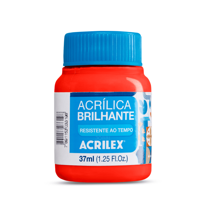 Pintura Acrílica Brillante 37ML, Naranja - ACRILEX