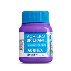 Pintura Acrílica Brillante 37ML, Lila - ACRILEX