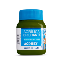 Pintura Acrílica Brillante 37ML, Verde Oliva - ACRILEX