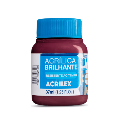 Pintura Acrílica Brillante 37ML, Vino - ACRILEX