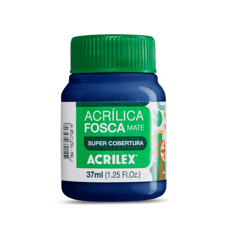 Pintura Acrílica Mate 37ML, Azul Turquesa - ACRILEX