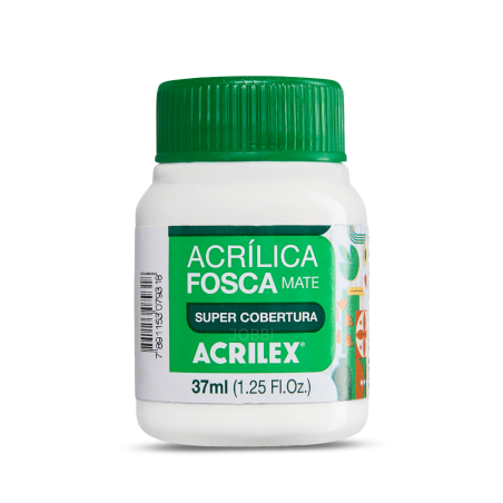 Pintura Acrílica Mate 37ML, Blanco - ACRILEX