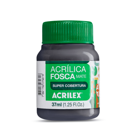 Pintura Acrílica Mate 37ML, Grafito - ACRILEX