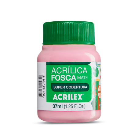 Pintura Acrílica Mate 37ML, Rosa - ACRILEX