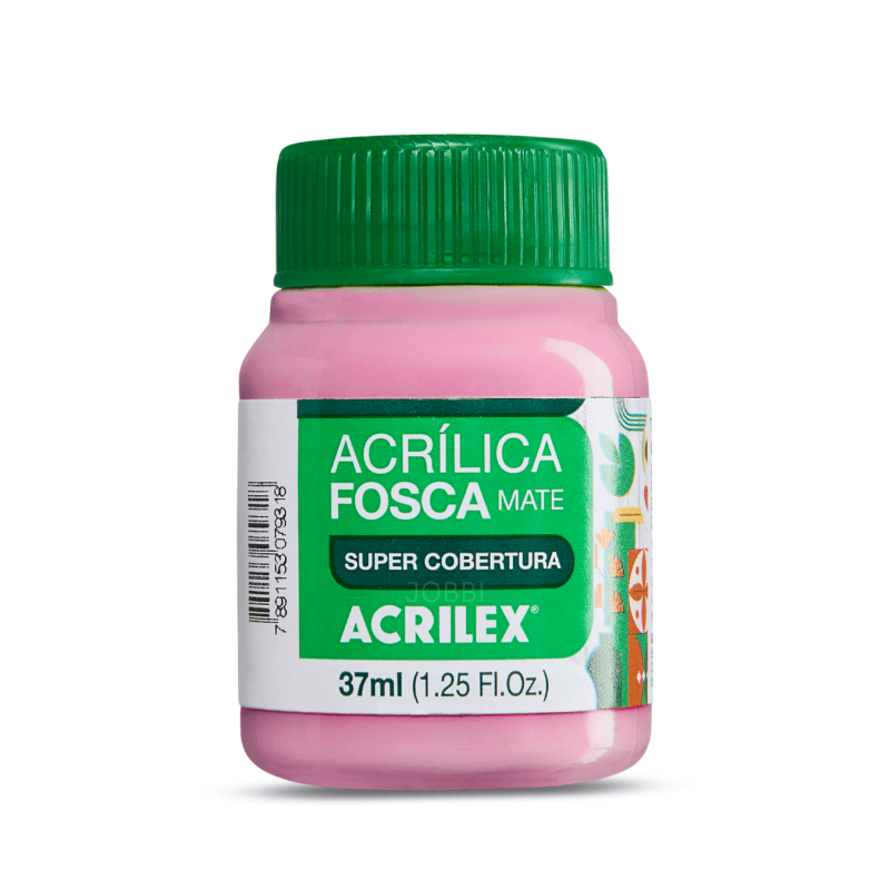 Pintura Acrílica Mate 37ML, Rosa Oscuro - ACRILEX