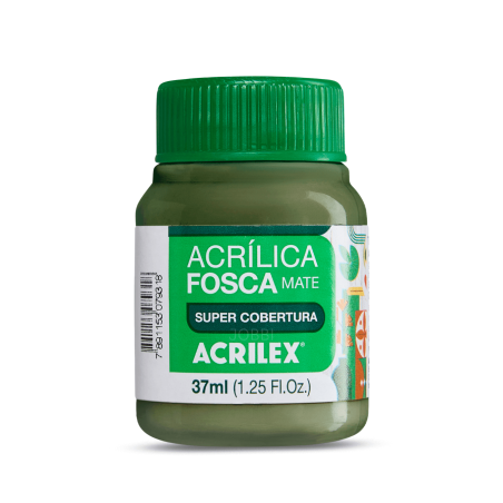 Pintura Acrílica Mate 37ML, Verde Oliva - ACRILEX