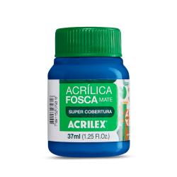 Pintura Acrílica Mate 37ML, Azul - ACRILEX