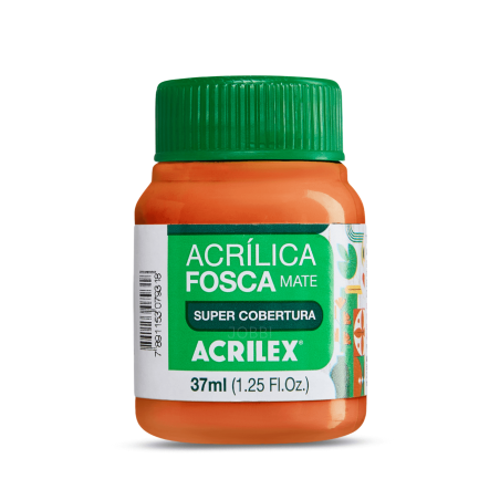 Pintura Acrílica Mate 37ML, Zanahoria - ACRILEX