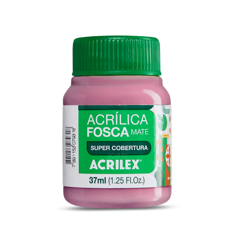 Pintura Acrílica Mate 37ML, Rosa Ciclame - ACRILEX