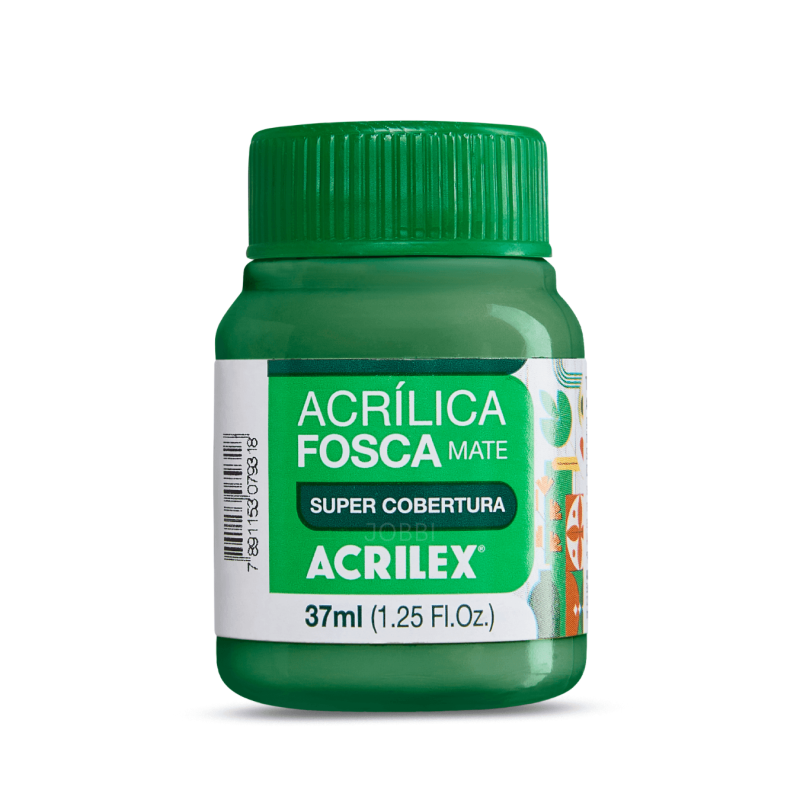Pintura Acrílica Mate 37ML, Verde Grama - ACRILEX