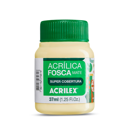 Pintura Acrílica Mate 37ML, Amarillo Bebé - ACRILEX