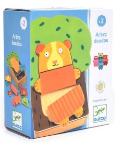 Puzzle Arbra Doudou, DJECO