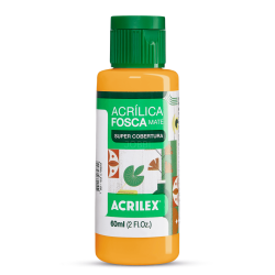 Pintura Acrílica Mate 60ML, Amarillo Oro - ACRILEX