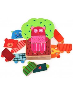 Puzzle Arbra Doudou, DJECO