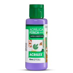 Pintura Acrílica Mate 60ML, Violeta - ACRILEX