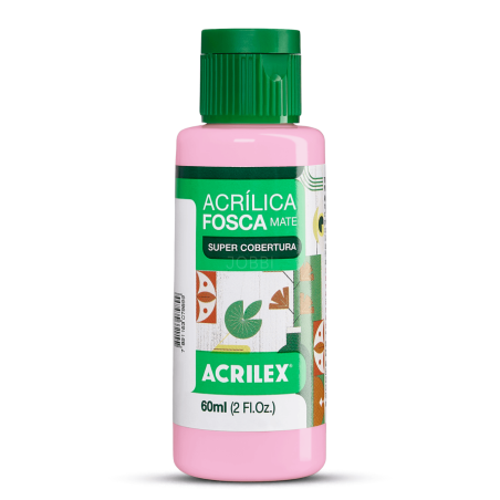 Pintura Acrílica Mate 60ML, Rosa Oscuro - ACRILEX