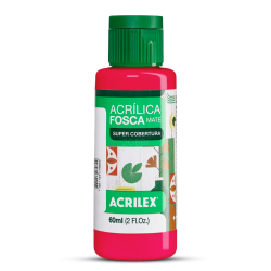 Pintura Acrílica Mate 60ML, Rojo - ACRILEX