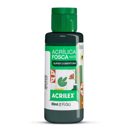 Pintura Acrílica Mate 60ML, Verde Esmeralda - ACRILEX