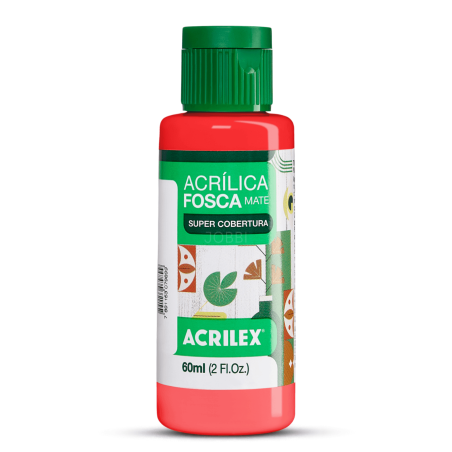 Pintura Acrílica Mate 60ML, Zanahoria - ACRILEX