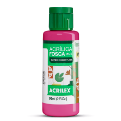 Pintura Acrílica Mate 60ML, Fucsia - ACRILEX