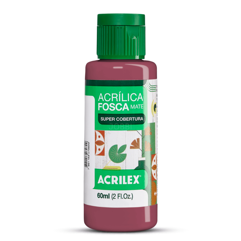 Pintura Acrílica Mate 60ML, Cereza - ACRILEX