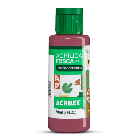 Pintura Acrílica Mate 60ML, Cereza - ACRILEX