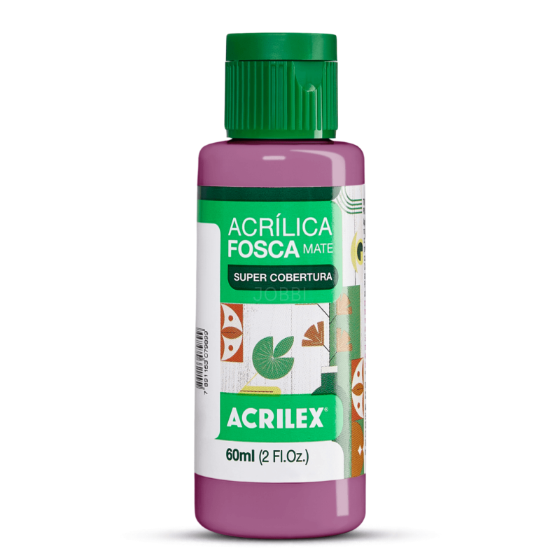 Pintura Acrílica Mate 60ML, Ciruela - ACRILEX