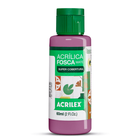 Pintura Acrílica Mate 60ML, Ciruela - ACRILEX
