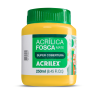 Pintura Acrílica Mate 250ML, Amarillo Oro - ACRILEX