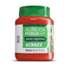 Pintura Acrílica Mate 250ML, Rojo Fuego - ACRILEX