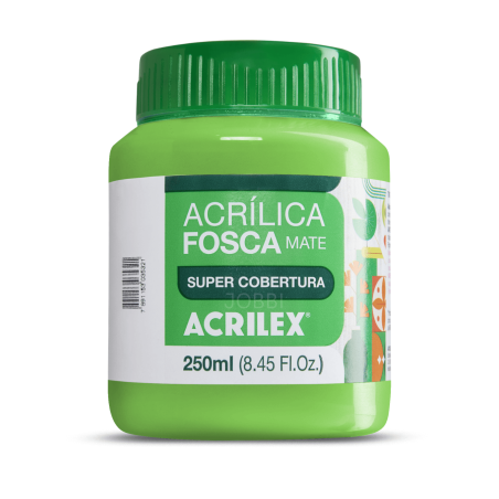 Pintura Acrílica Mate 250ML, Verde Hoja - ACRILEX