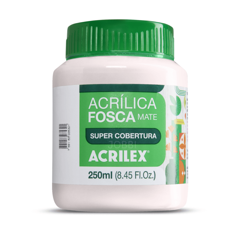 Pintura Acrílica Mate 250ML, Blanco - ACRILEX