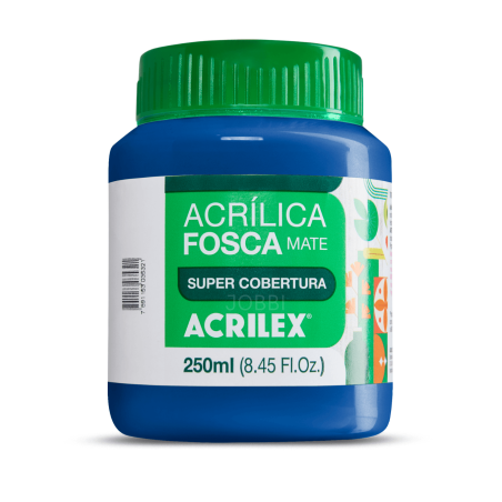 Pintura Acrílica Mate 250ML, Azul - ACRILEX