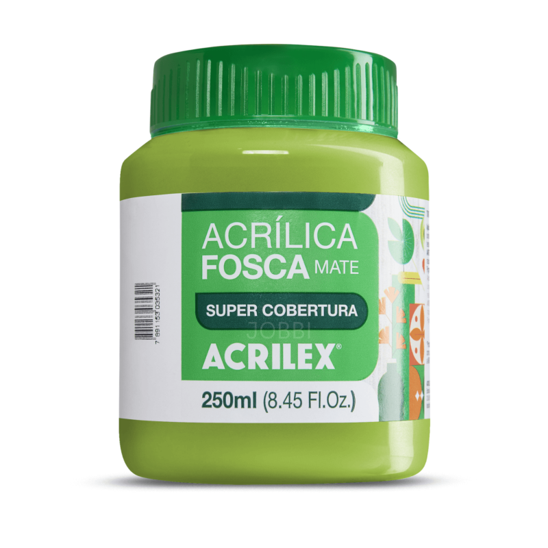 Pintura Acrílica Mate 250ML, Verde Pistache - ACRILEX