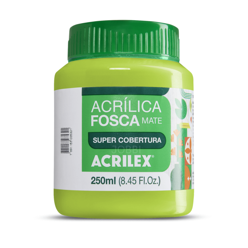 Pintura Acrílica Mate 250ML, Verde Manzana - ACRILEX