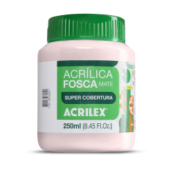 Pintura Acrílica Mate 250ML, Rosa Cotton - ACRILEX