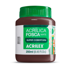 Pintura Acrílica Mate 250ML, Rústico - ACRILEX