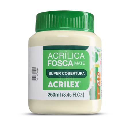 Pintura Acrílica Mate 250ML, Crema - ACRILEX