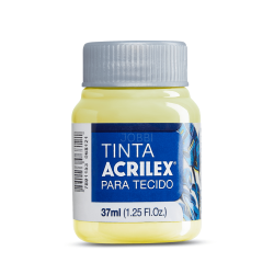 Pintura para Tela Acrilex 37ml Amarillo Bebe 808