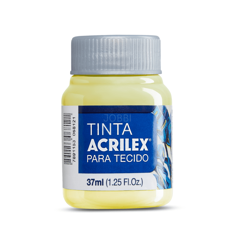 Pintura para Tela Acrilex 37ml Amarillo Bebe 808