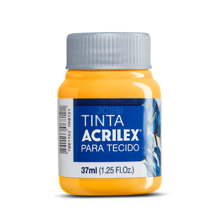 Pintura para Tela Acrilex 37ml Amarillo Yema 833