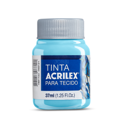 Pintura para tela Acrilex 37ml Azul Hortensia 579